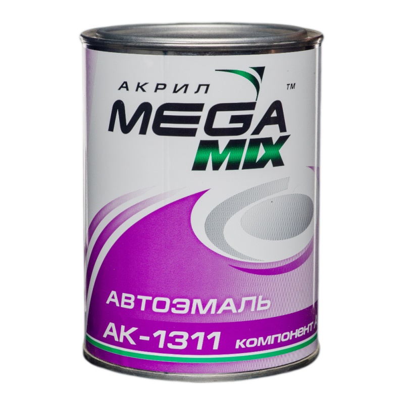 MegaMix Белый 202, АК-1311 эмаль акриловая